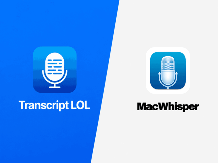 Transcript LOL vs MacWhisper