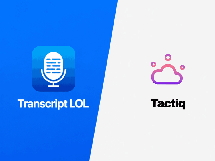 Transcript LOL vs Tactiq