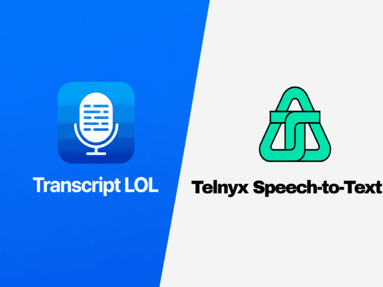 Transcript LOL vs Telnyx Speech-to-Text