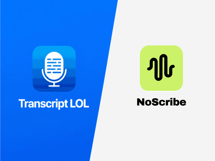 Transcript LOL vs NoScribe