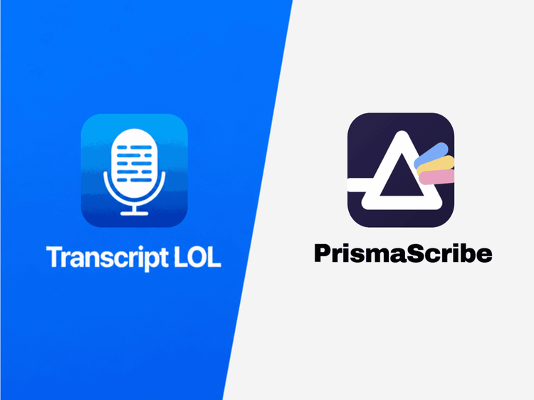 Transcript LOL vs PrismaScribe