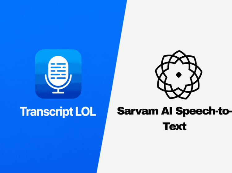 Transcript LOL vs Sarvam AI Speech-to-Text