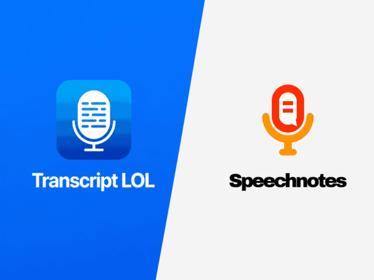 Transcript LOL vs Speechnotes