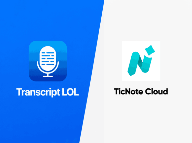 Transcription LOL vs TicNote Cloud