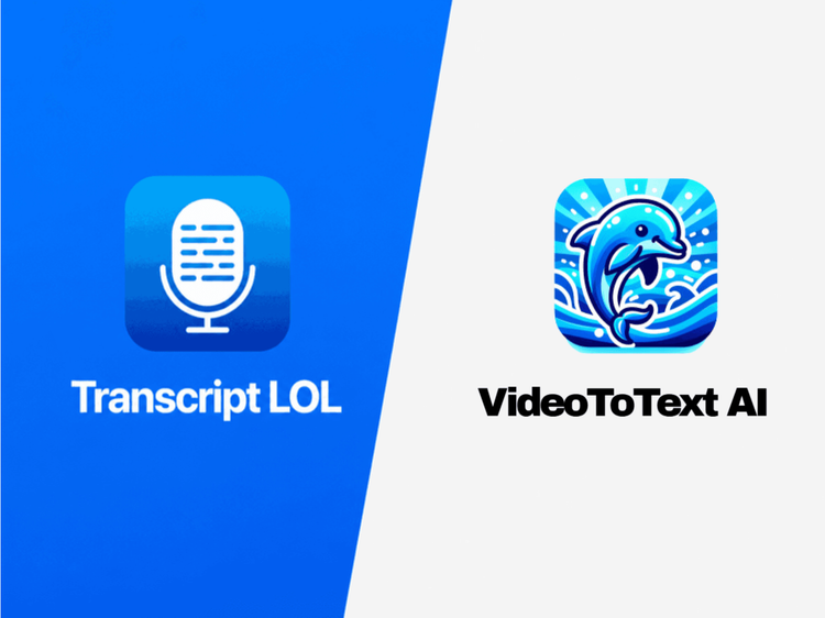 Transcript LOL vs VideoToText AI