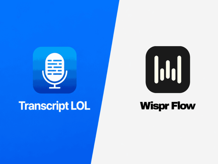 Transcript LOL vs Wispr Flow