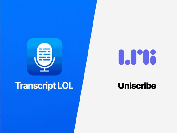 Transcript LOL vs UniScribe